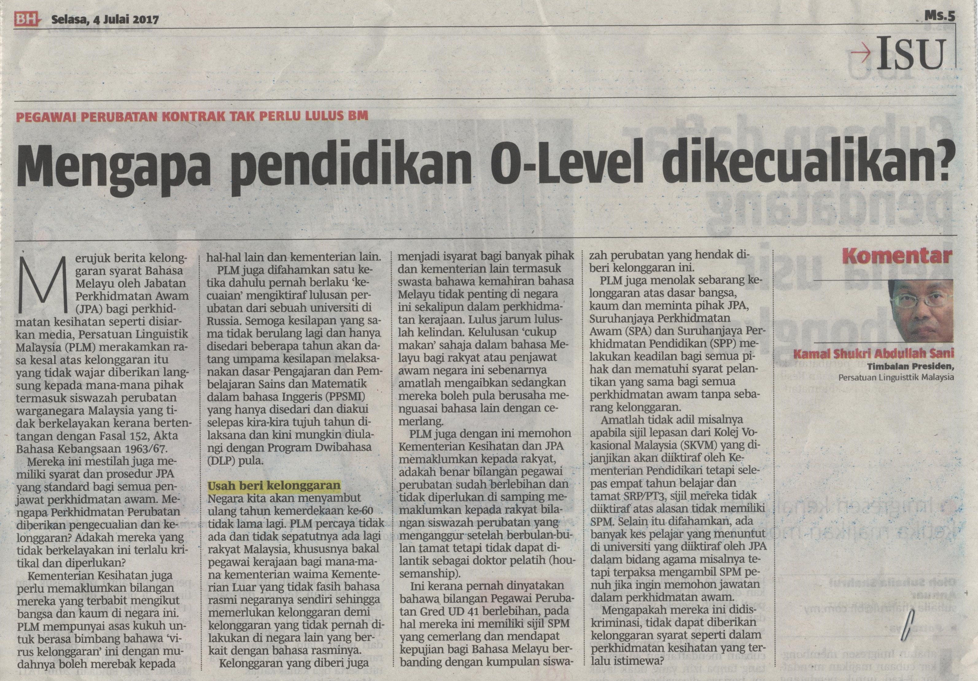 BERITA HARIAN 11 MAC 2021