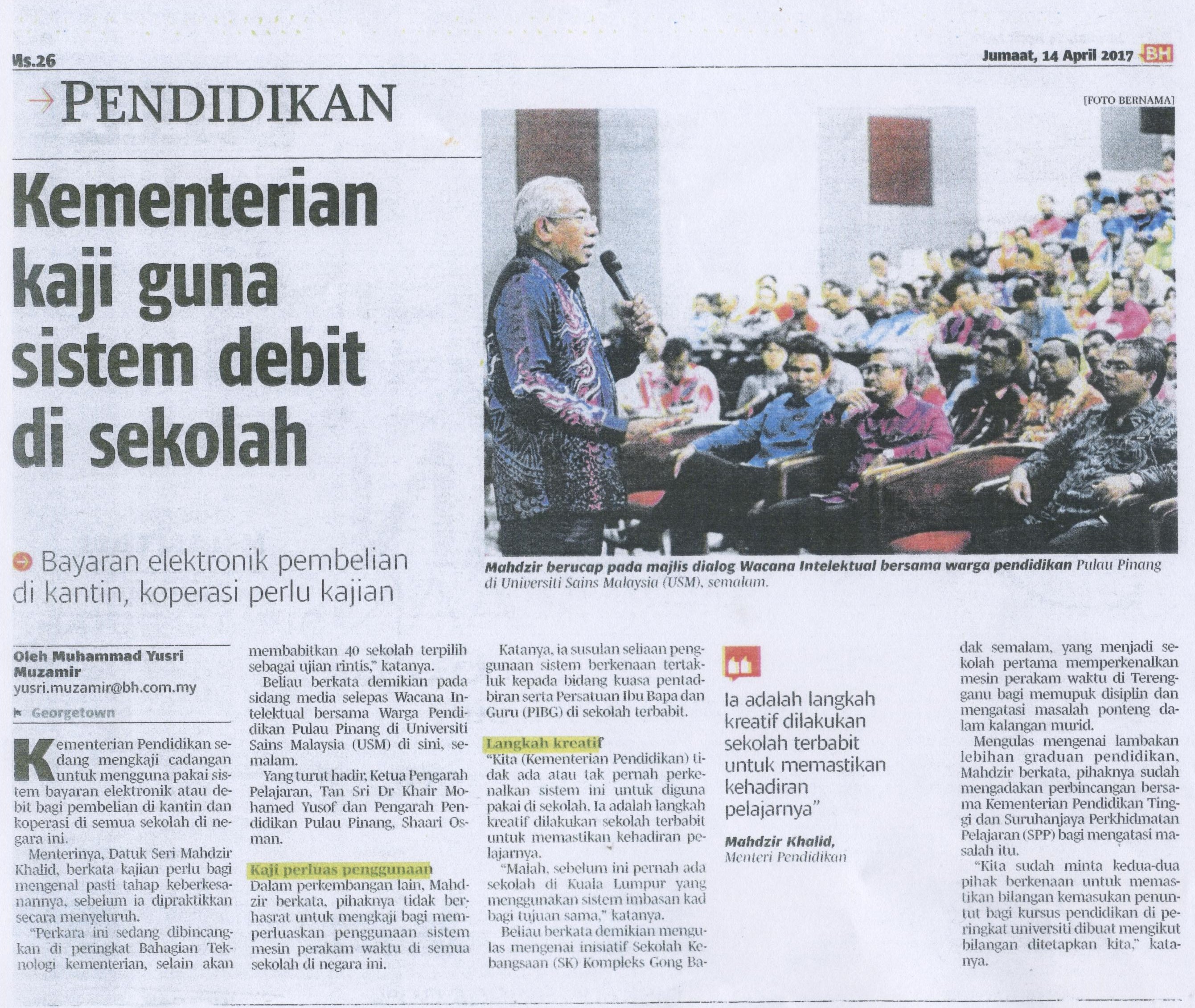 BERITA HARIAN 11 MAC 2021