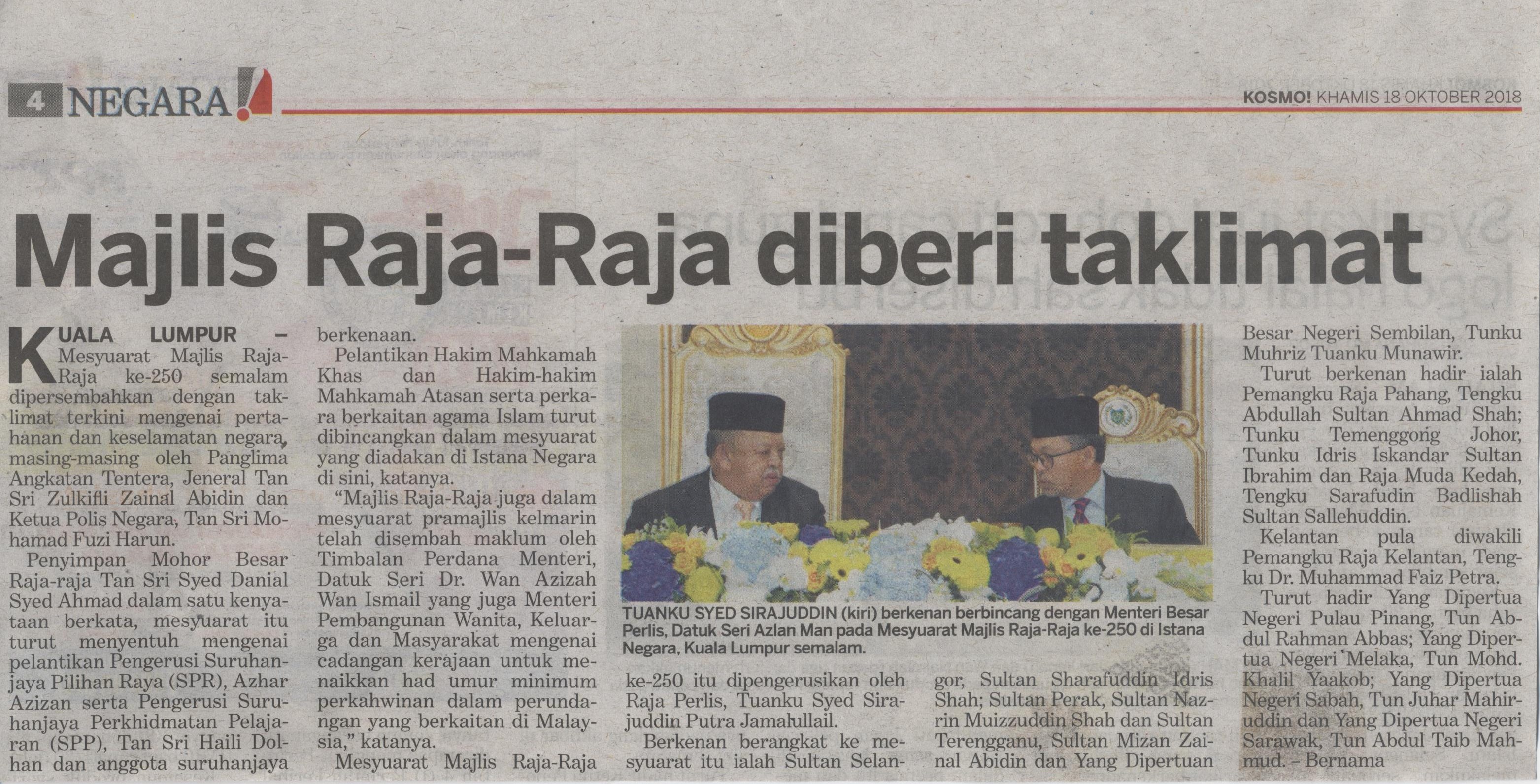 BERITA HARIAN 11 MAC 2021