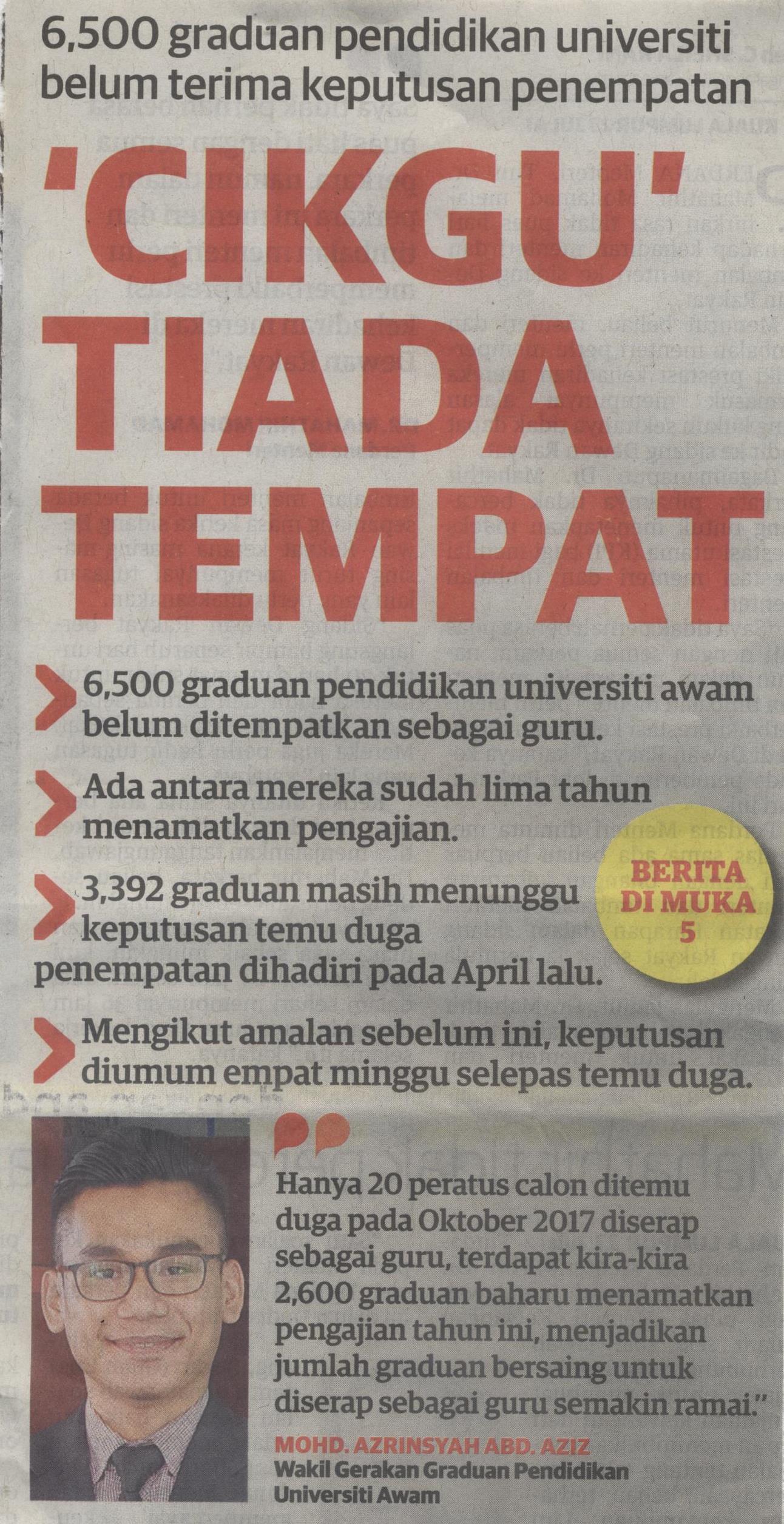 BERITA HARIAN 11 MAC 2021