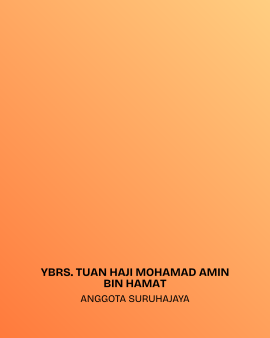 YBRS. TUAN HAJI MOHAMAD AMIN BIN HAMAT