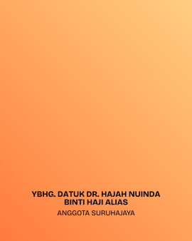 YBHG. DATUK DR. HAJAH NUINDA BINTI HAJI ALIAS