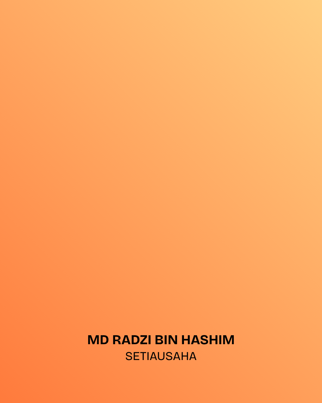 MD RADZI BIN HASHIM