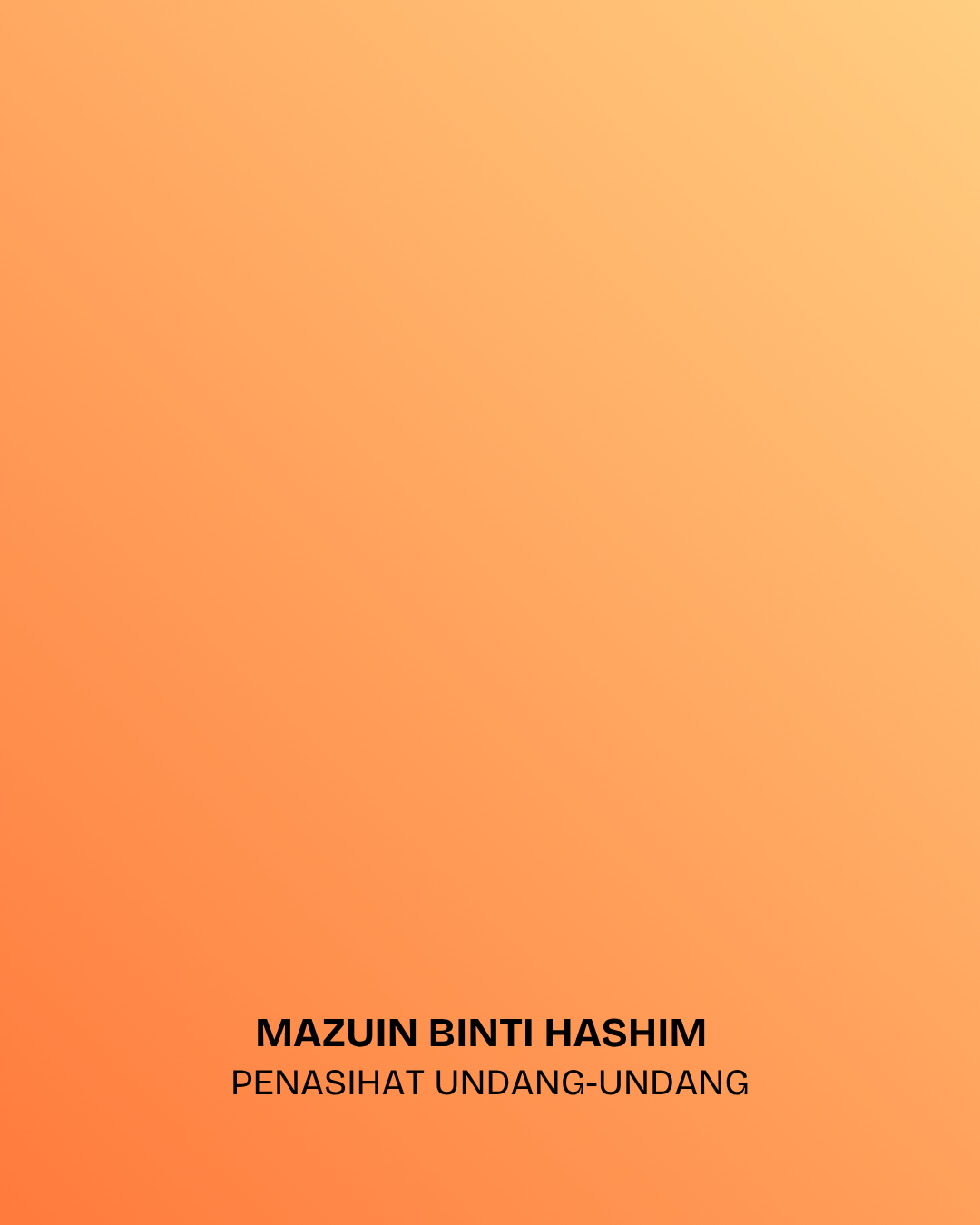 MAZUIN BINTI HASHIM