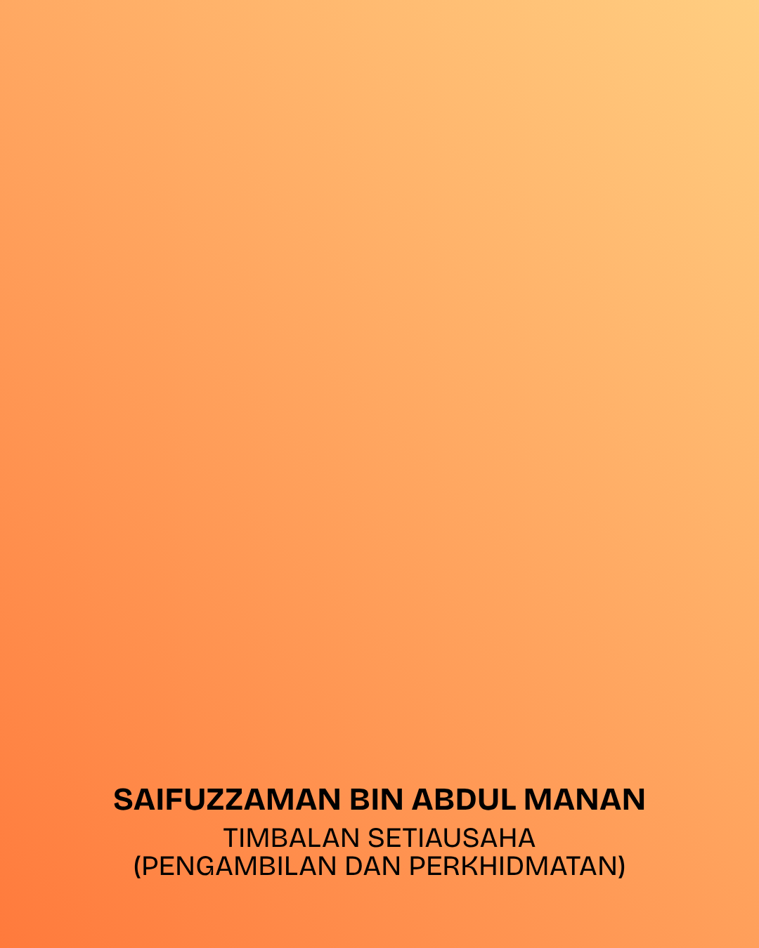 SAIFUZZAMAN BIN ABDUL MANAN
