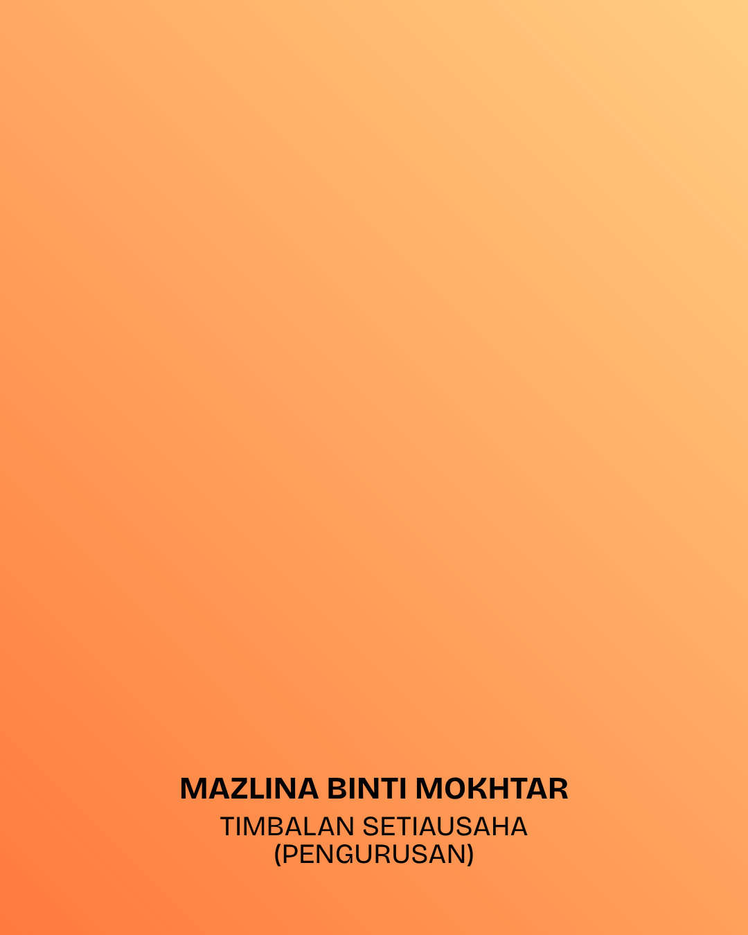 MAZLINA BINTI MOKHTAR