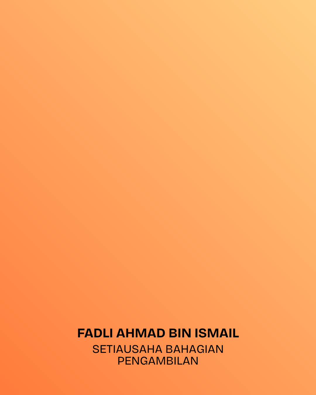 FADLI AHMAD BIN ISMAIL