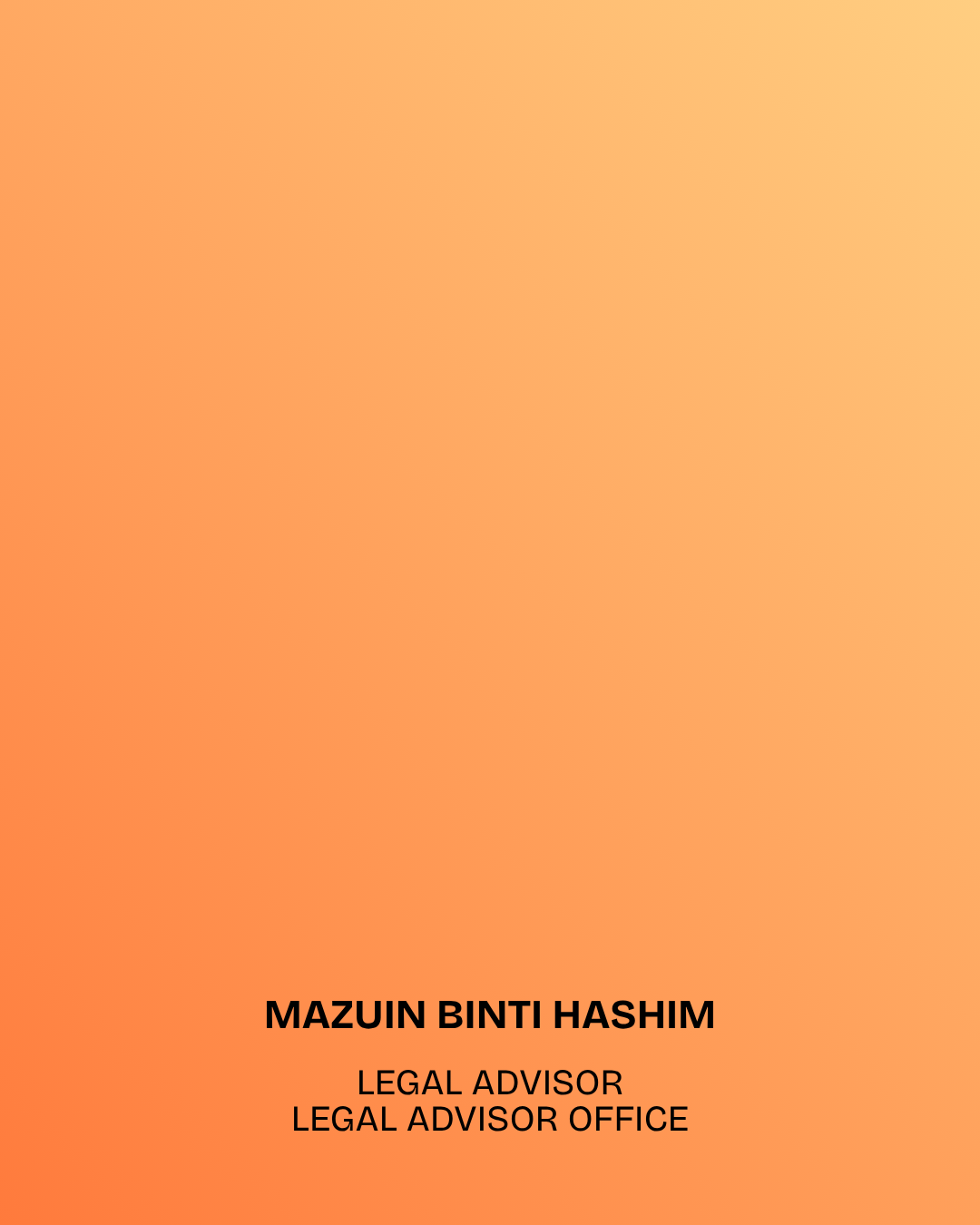 MAZUIN BINTI HASHIM